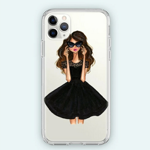 New iPhone 11 Pro Soft Silicone Phone Case Sassy Lady - Picture 1 of 1